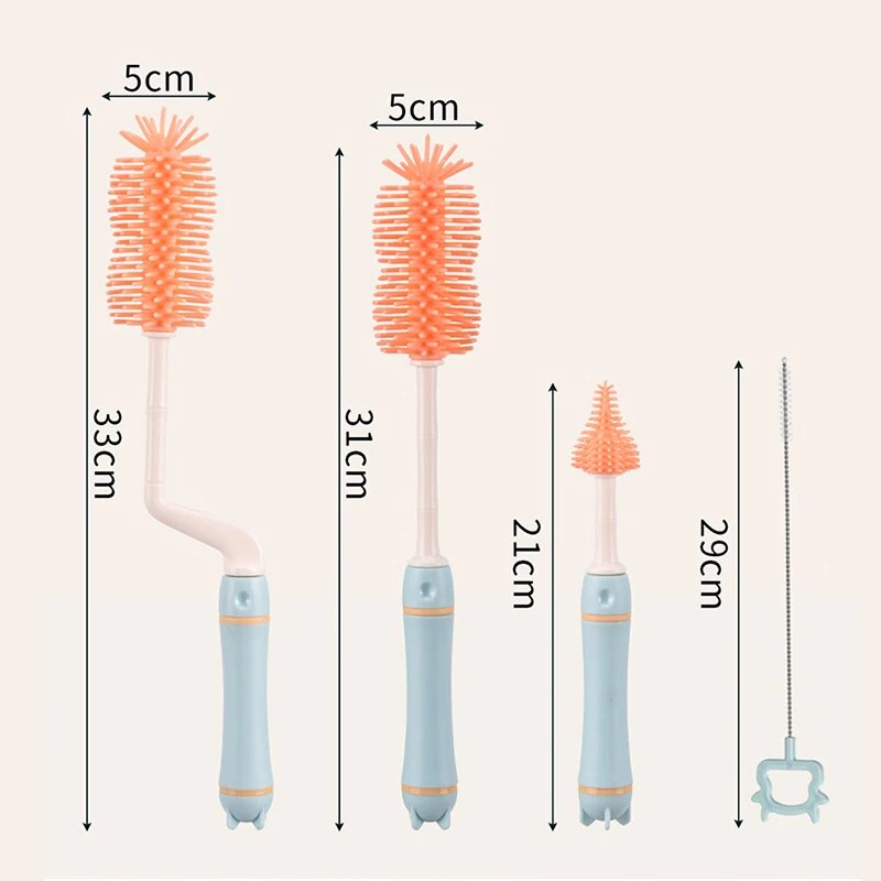 Cleaning Bottle Brush Set