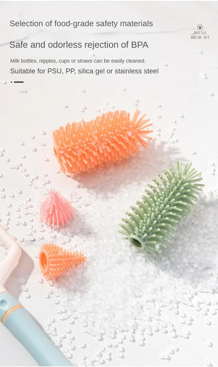 Cleaning Bottle Brush Set