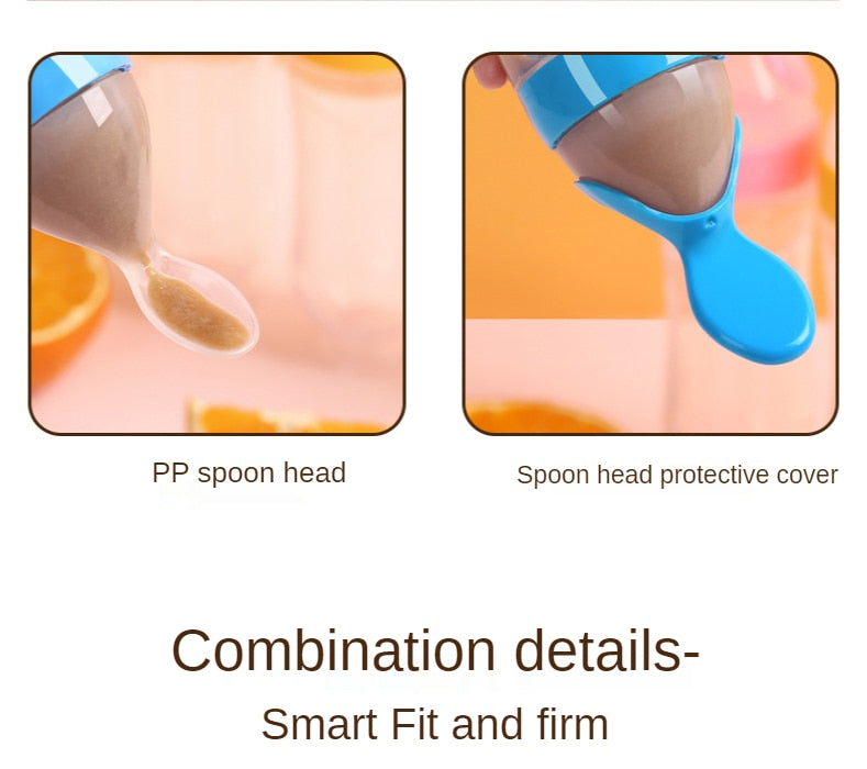 Squeeze Feeding Spoon