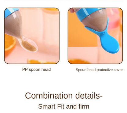 Squeeze Feeding Spoon