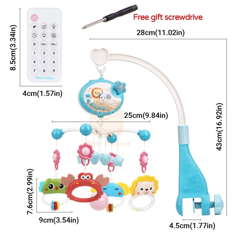 Crib Mobile Rattle Toy