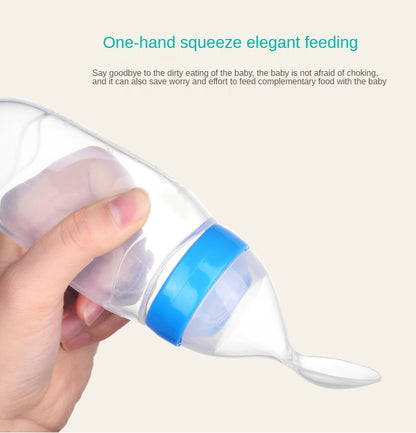 Squeeze Feeding Spoon